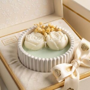 White Rose Sanctuary Candle