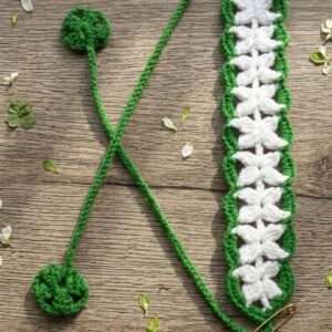 Crochet Hair Band & Tie-Back